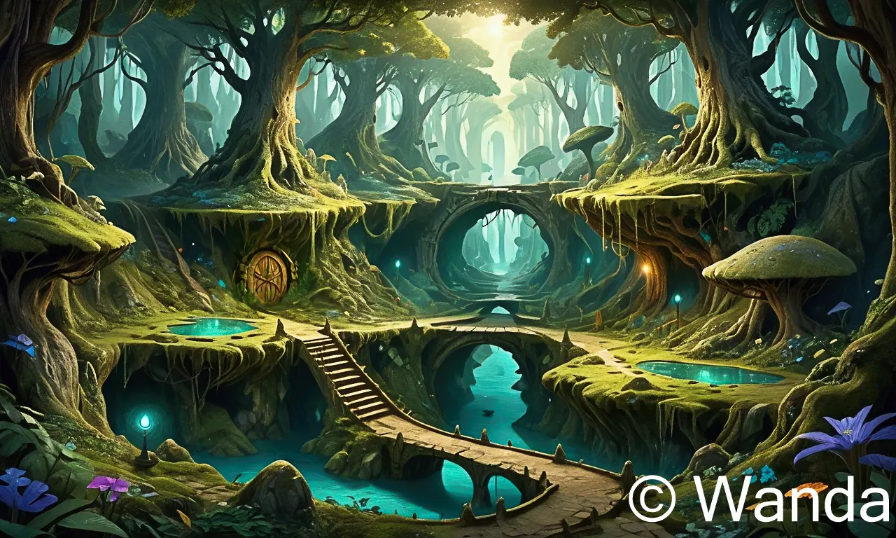 Illustration Chapitre 12 - La quête du portail elfique