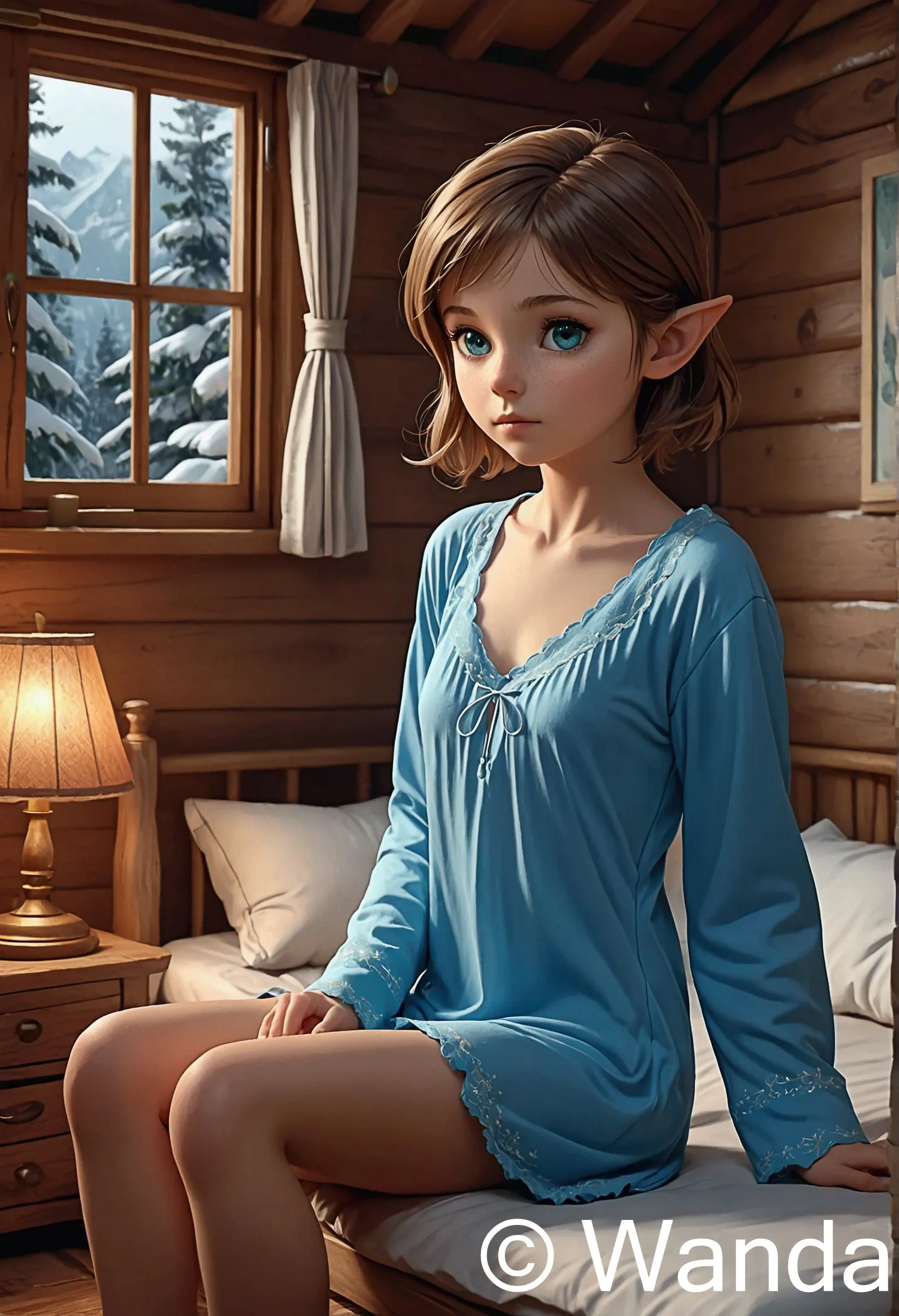 Illustration Chapitre 13 - L'Éveil de Sylvie